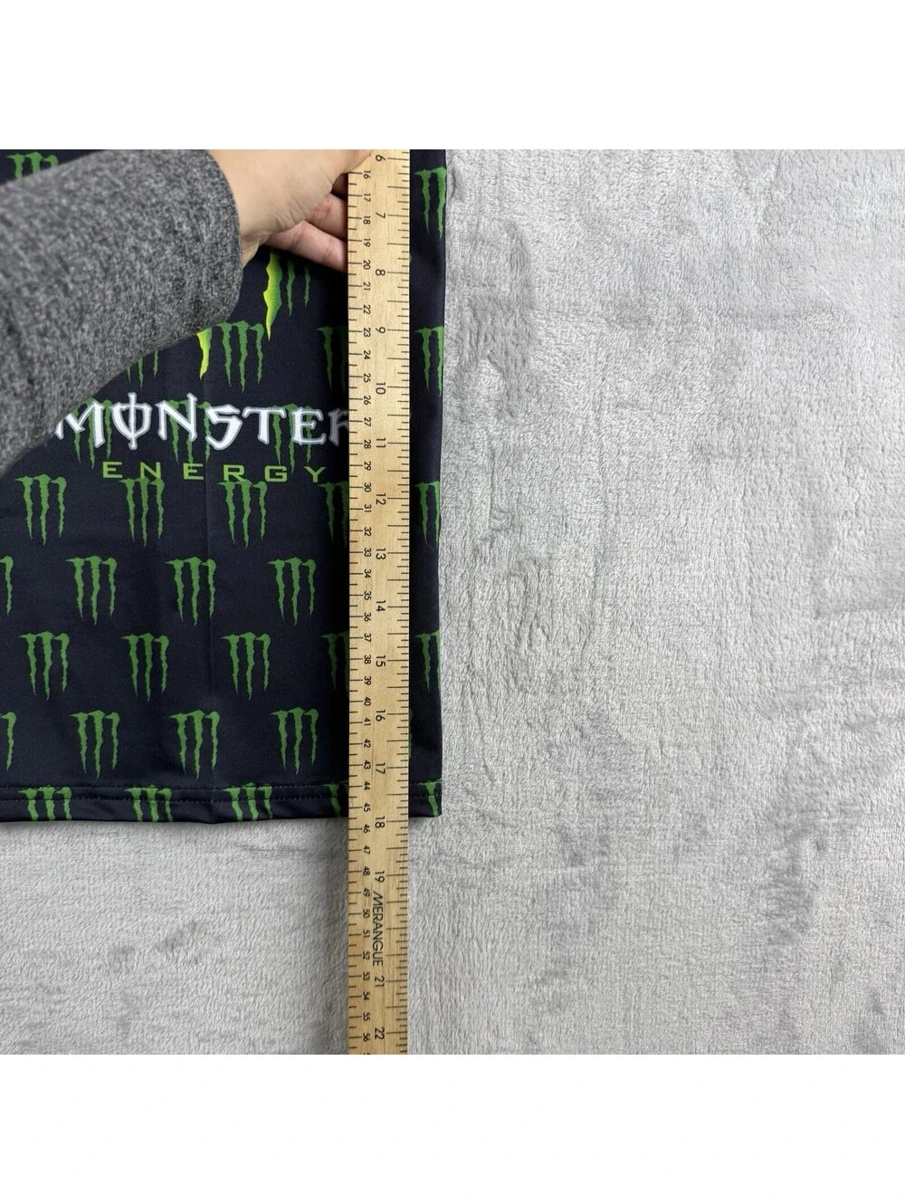 Monster Energy Neck Gaiter Face Cover Black Green Motorcycle Racing Tube Scarf
